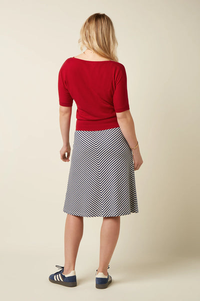 King Louie - Juno Panel Skirt - Mariniere Stripe