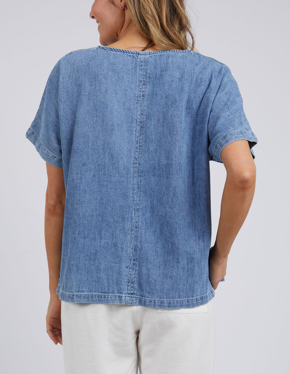 Elm Lifestyle - Tee - Andy - Denim S/S