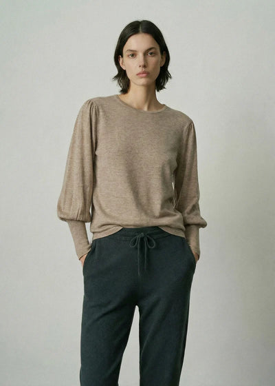 Aleger - 071 Always Bell Sleeve Knit - Beige