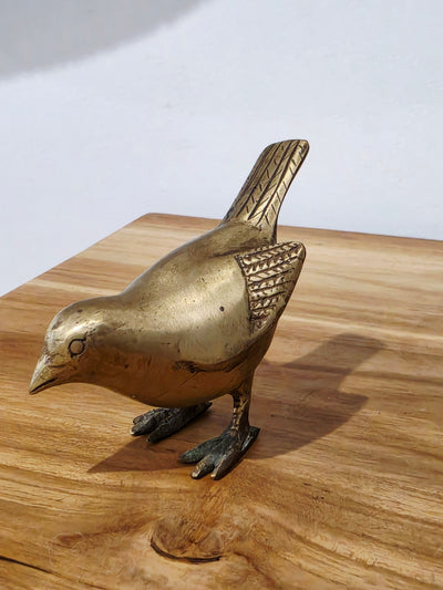 Srikandi - Brass Bird standing