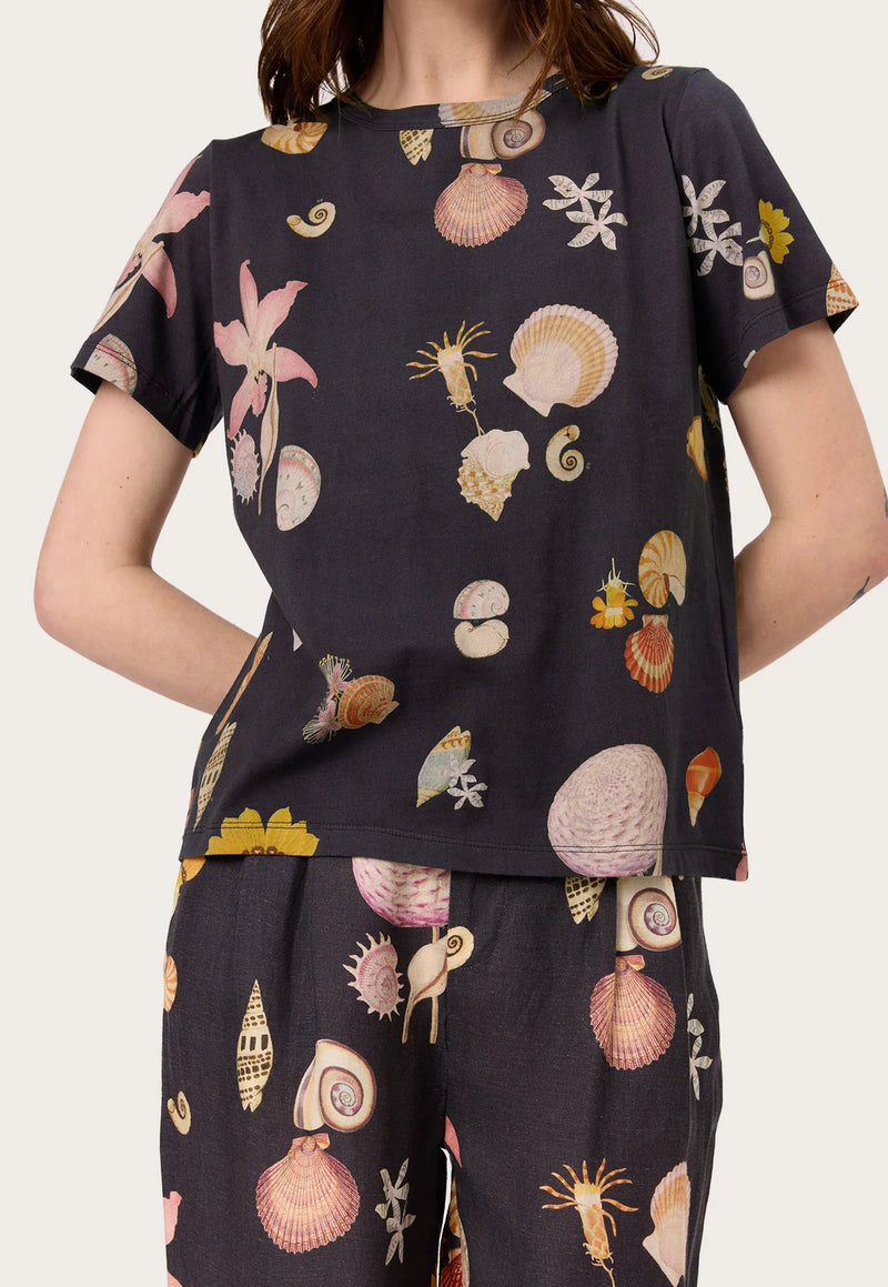 Nancy Bird - Tee - Apollo - Charcoal Shell