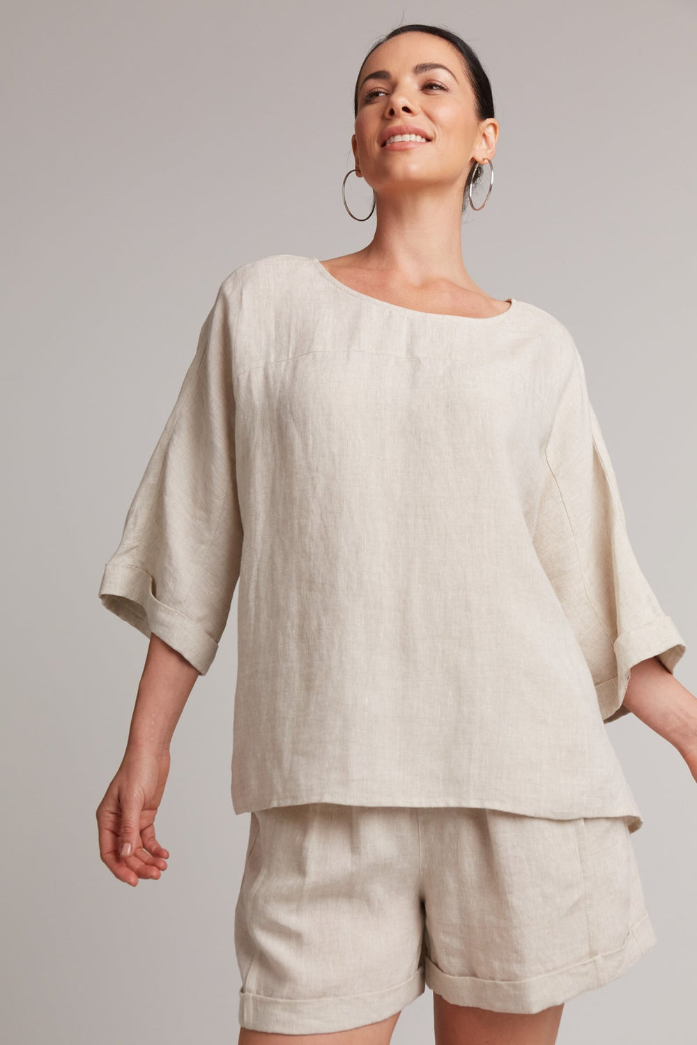 eb&ive - Studio Relaxed Top - Tusk