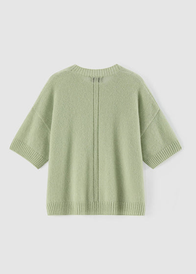 Aleger - 357 Clouded Tee - Mint Creme