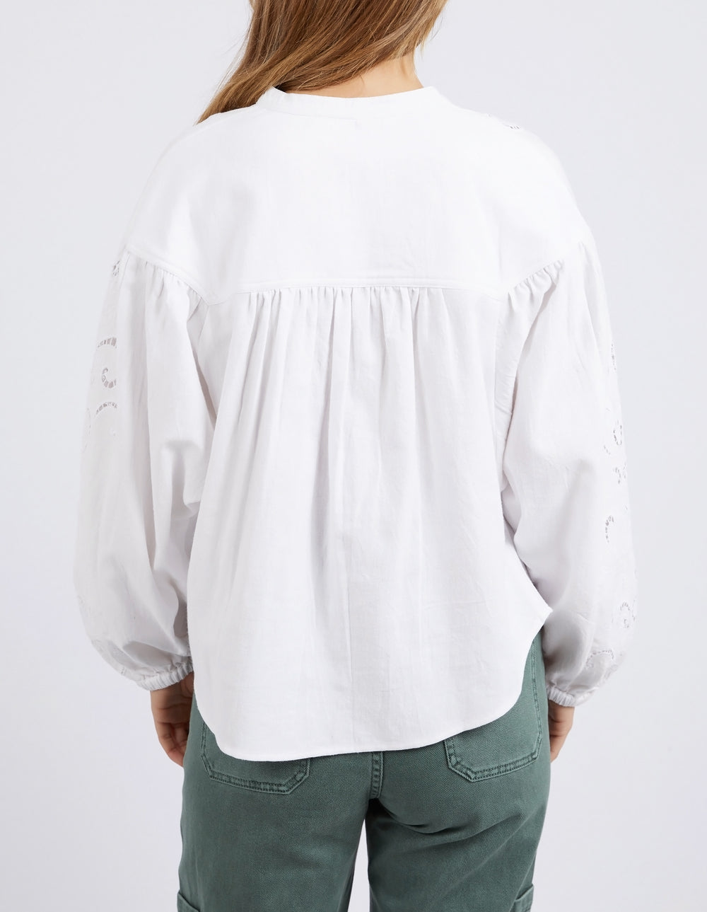 Foxwood - Marlow Blouse - Egret White