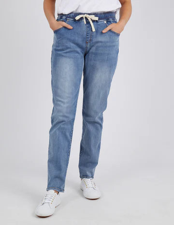 Foxwood - Juliette Jogger Jean - Light Blue - 55D0155JLBU