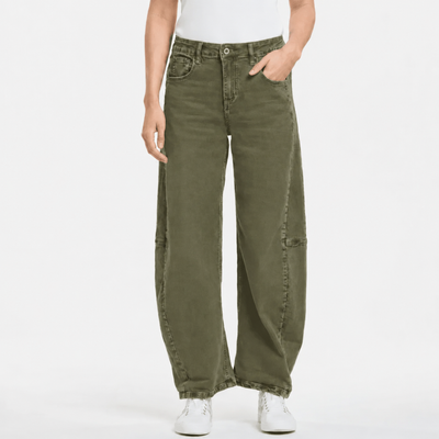 Italian Star - Idaho Barrel Coloured Jean - Military