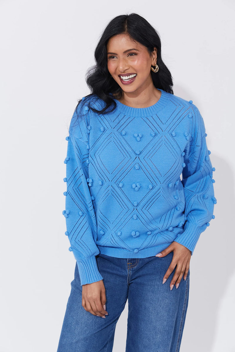 Haven - Corfu Jumper - Blue