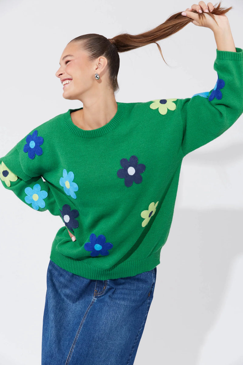 Haven - Delphi Jumper - Blue/Oasis