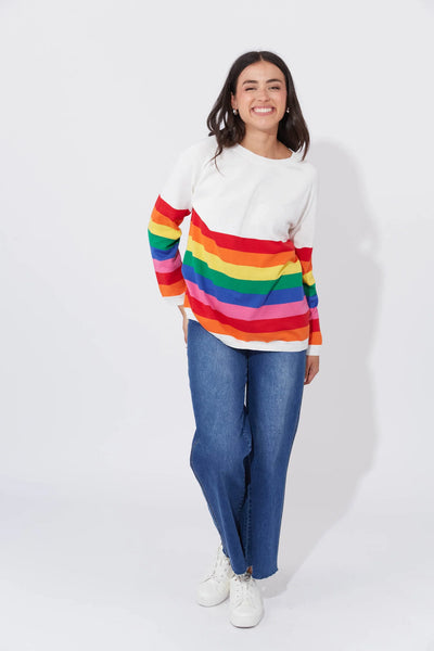 Haven - Florida Stripe Jumper - Rainbow