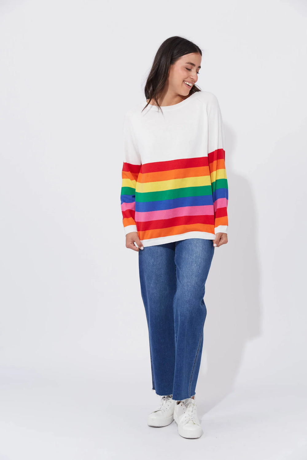 Haven - Florida Stripe Jumper - Rainbow