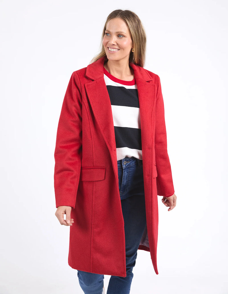 Elm - Tamsin Coat - Poppy - 8118071.POP