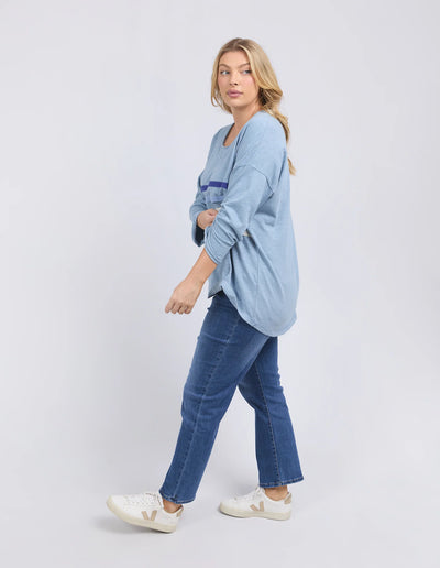 Elm - Outlook Sweat - Steel Blue - 8138084.STE