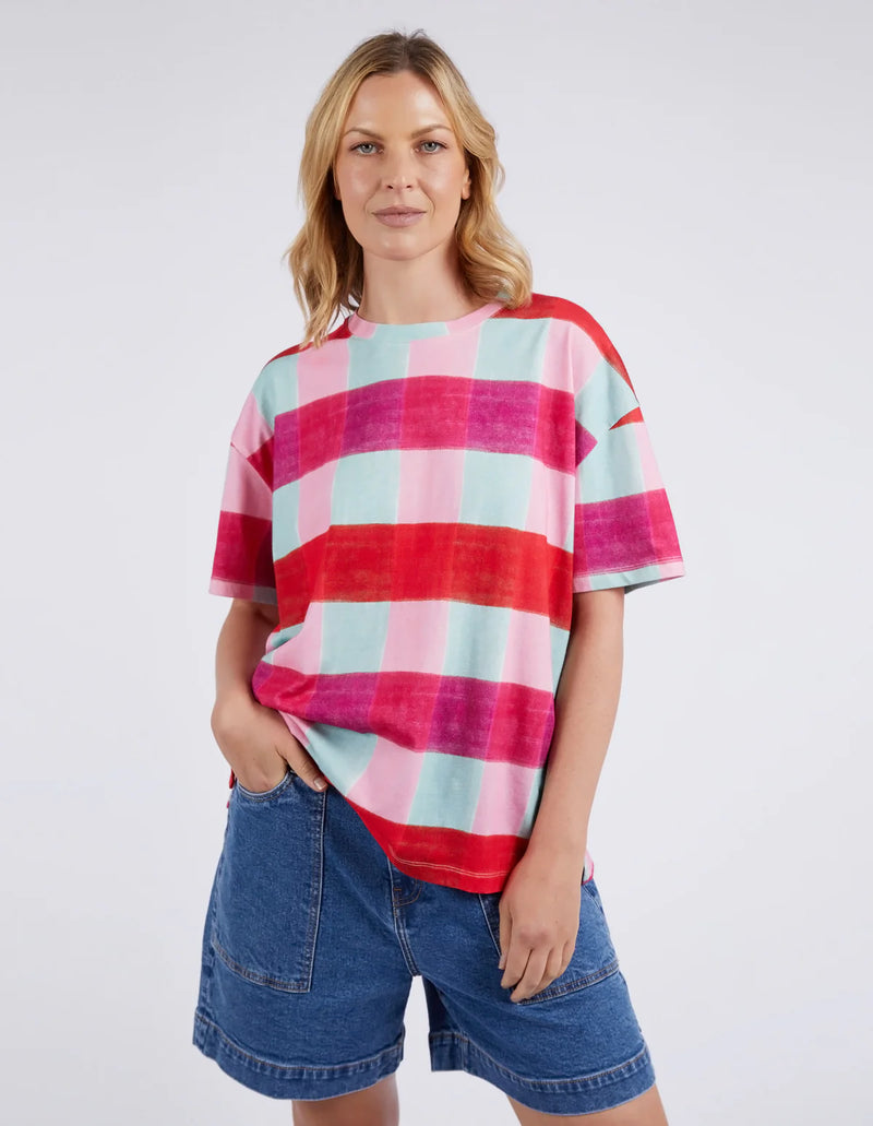 Elm Lifestyle - Tee - Monaco Check - Multicolour