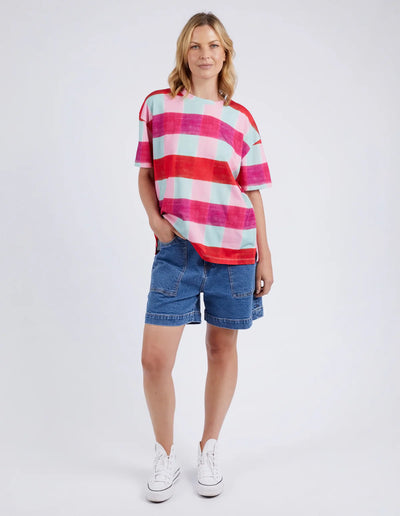 Elm Lifestyle - Tee - Monaco Check - Multicolour