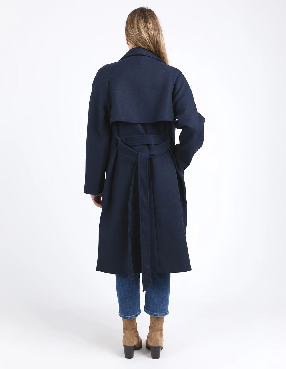 Elm - Clemence Coat - Dark Sapphire - 8158037.Navy