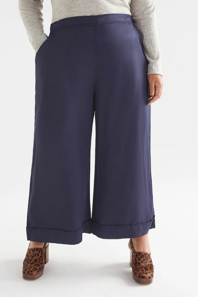 Elk the Label - Culotte Wide Leg Pant - Moonlight