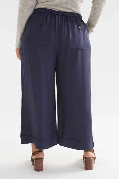Elk the Label - Culotte Wide Leg Pant - Moonlight