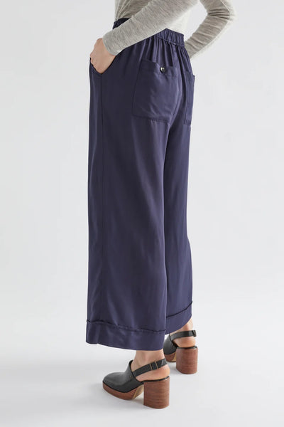 Elk the Label - Culotte Wide Leg Pant - Moonlight