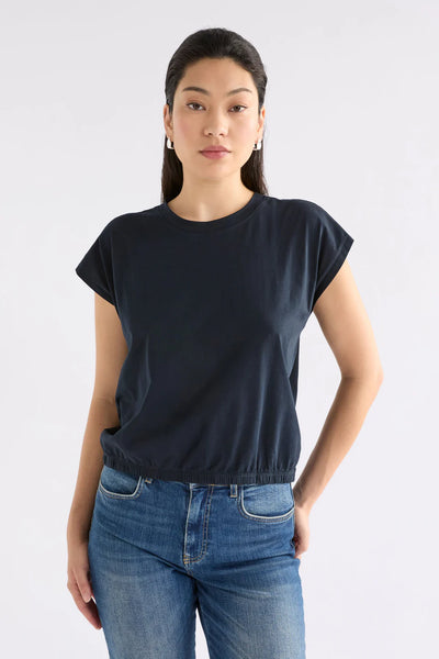 Elk - Kruis Tee - Space Blue - A0879FW24