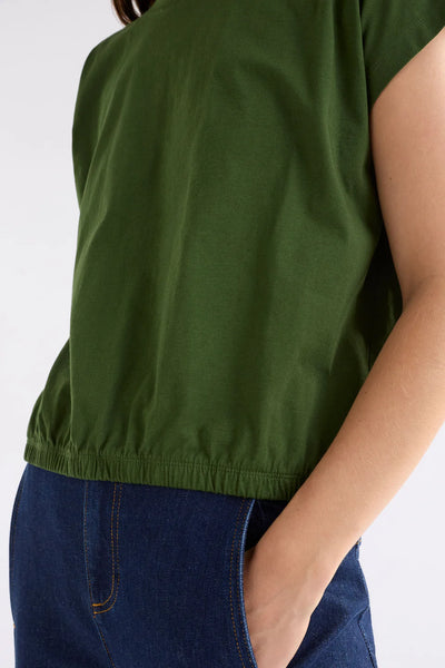 Elk - Kruis Tee - Olive - A0879ZW24