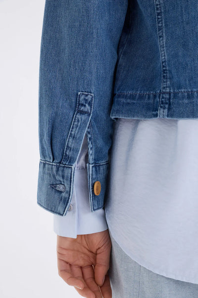 Elk - Marn Denim Jacket - Dark Blue - A0918FW26