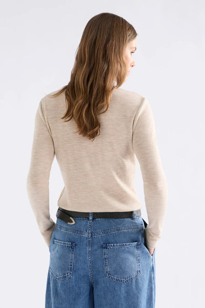 Elk - Merino Wool Skin - Flax - A1081NOG