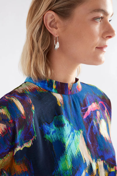 Elk The Label - Moda Turtleneck Top - Vaara Print