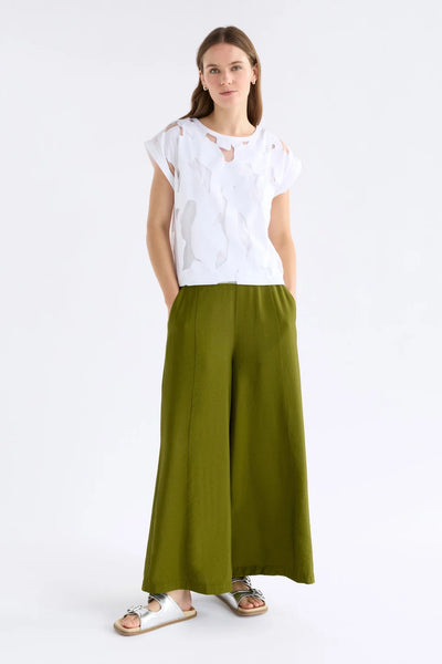 Elk - Burnout Top - White Varr