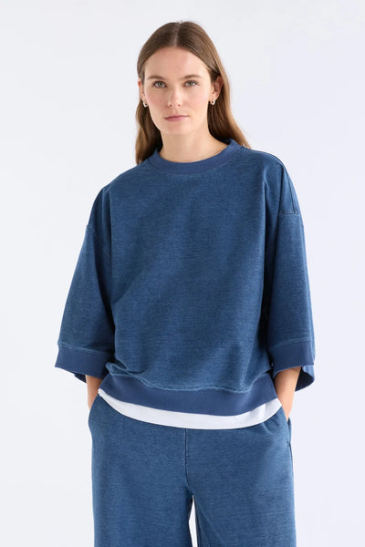 Elk - Enfeld Tee - Blue Wash