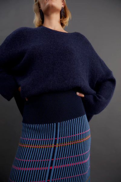 Elk - Agna Sweater - Steel Blue - K0073F52