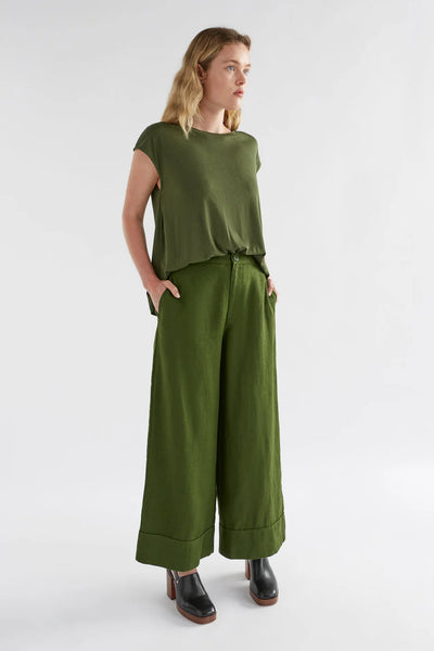 Elk - Anneli Pant - Olive - A0201Z08W22