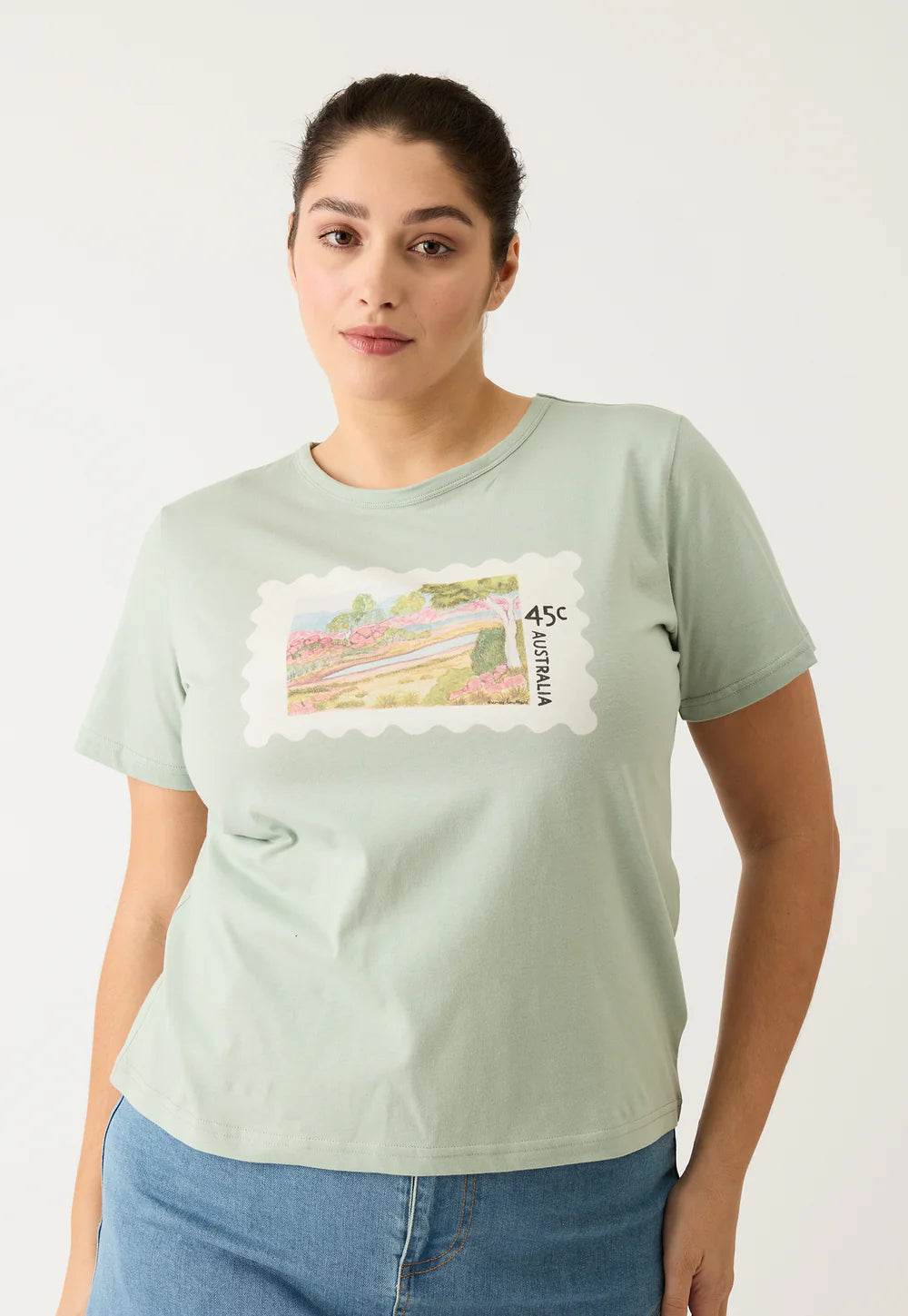 Nancybird - Apollo Tee - Postage Stamp - S26-A50PS
