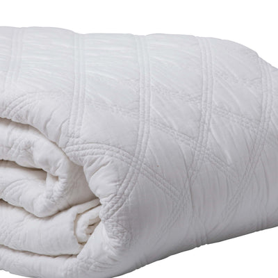 Angads - Marseille Queen Bed Set - White