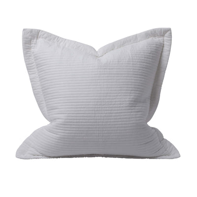 Angads - 60x60 Elegance European Pillowcase - White