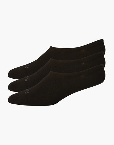 Pussyfoot - 3pk Footlet Socks - Black