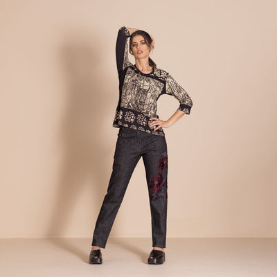 Megan Salmon - Barefoot Tee - M6624