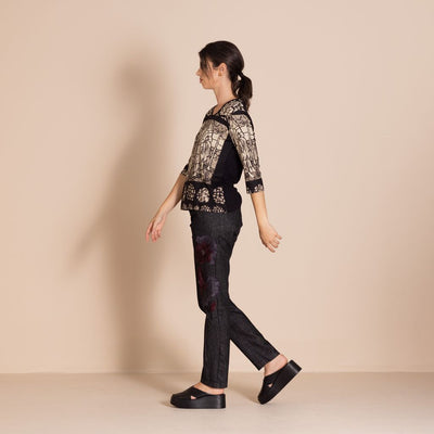 Megan Salmon - Barefoot Tee - M6624