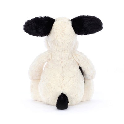 Jellycat Bashful Black & Cream Puppy small