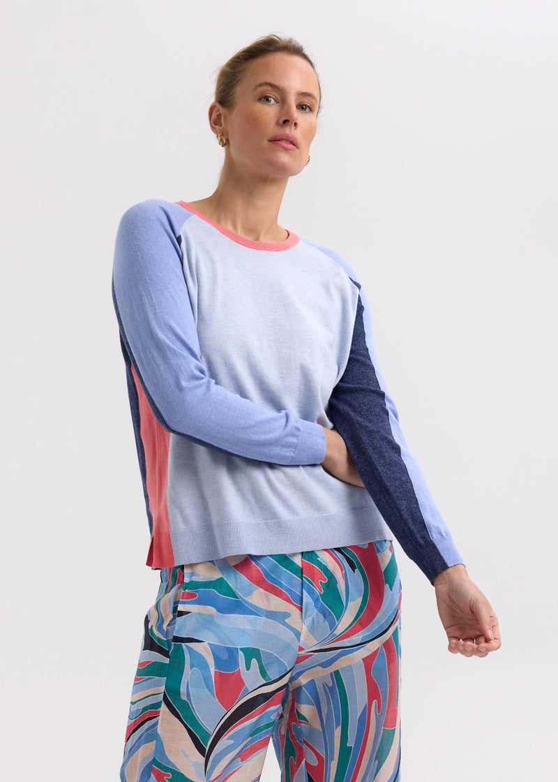 Zaket & Plover - Baseball Jumper - ZP7703 Powder