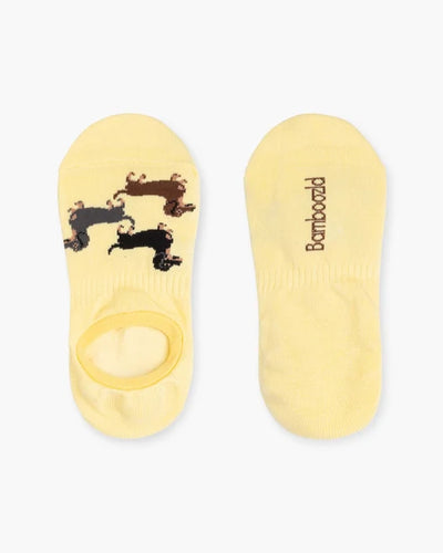 Bamboozld - 2pk Invisible Socks - Dash Pups