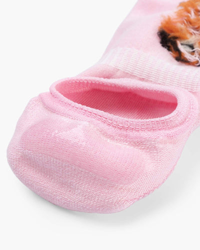 Bamboozld - Womens 2pk Invisble Socks - Safari