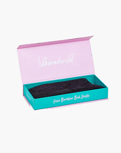 Bamboozld - Luxe Bed Socks Gift Box - Black