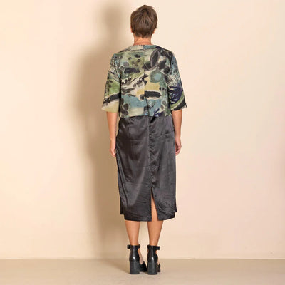 Megan Salmon - Linen Birdie Jacket - Park Life - M5010