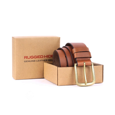Rugged Hide - Unisex Belt - Tan
