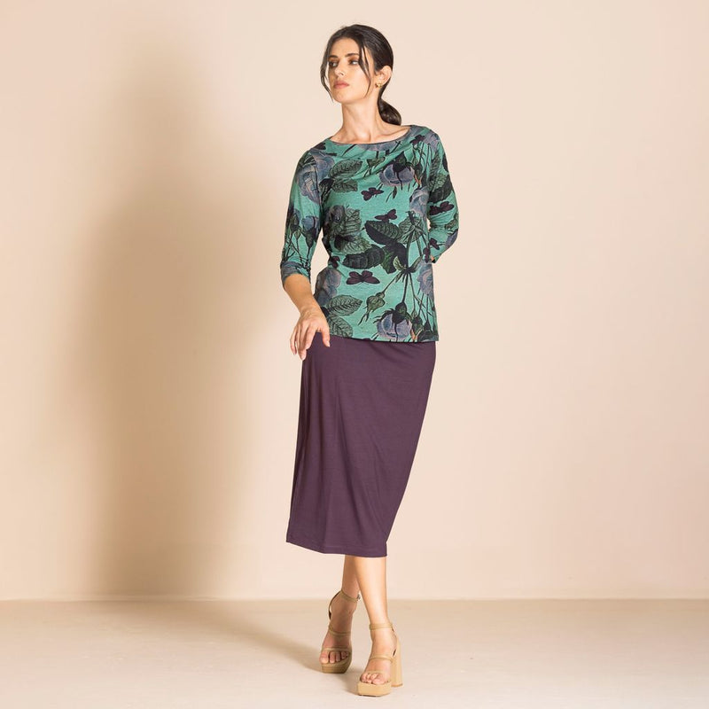 Megan Salmon - Butterfly Audrey Tee