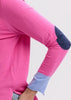 Zaket & Plover - Elbow Patch Jumper - ZP7707 Pink
