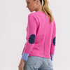 Zaket & Plover - Elbow Patch Jumper - ZP7707 Pink