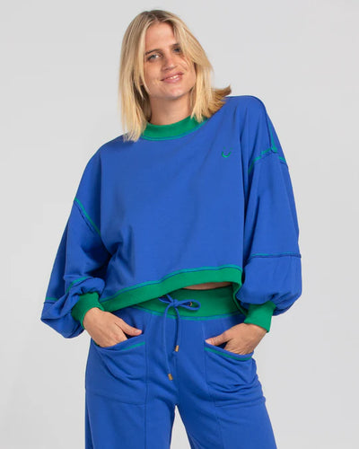 Boom shankar - Guru Sweater - Cobalt -W25JM22-01