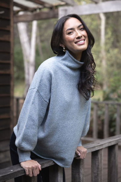 Humidity - Chantae Jumper - Blue Speck - HW26323