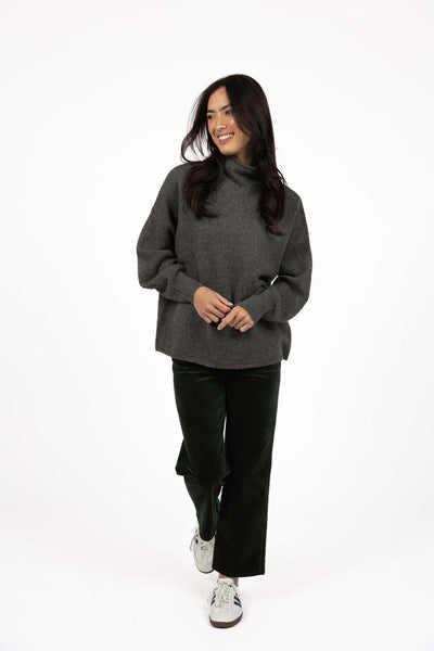 Humidity - Chantae Jumper - Charcoal - HW26323